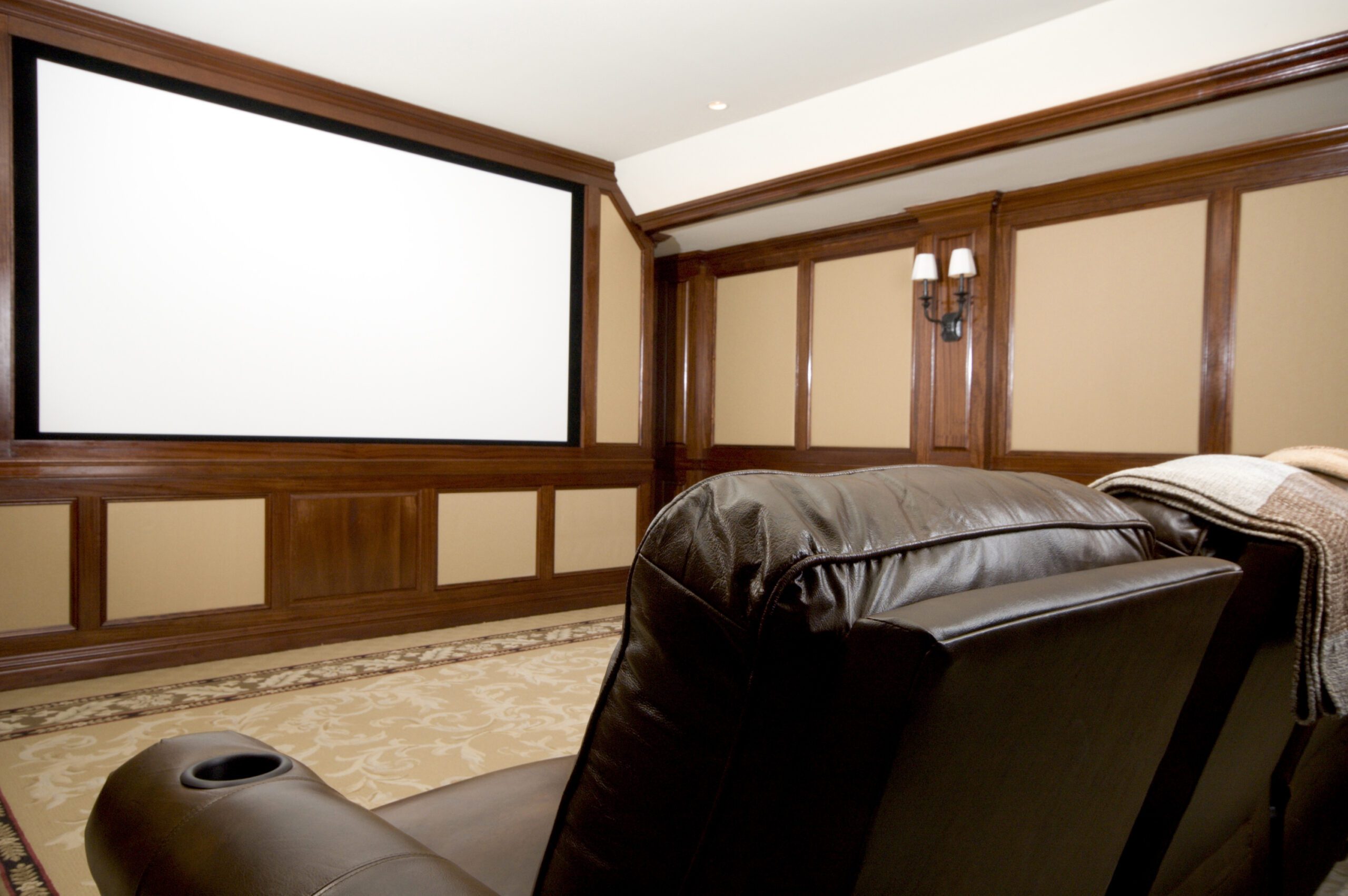 Home theater in house