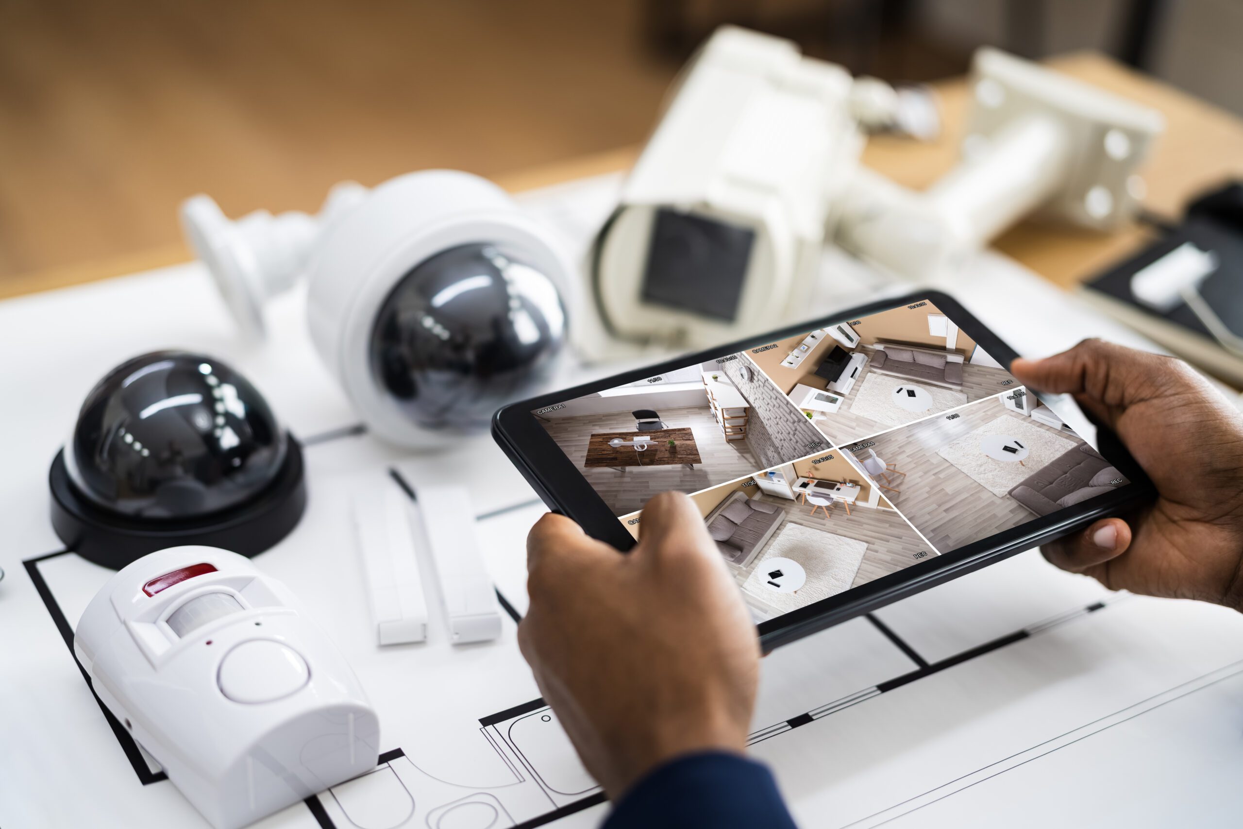 Security system alarm equipment